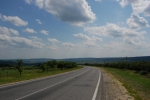 Drumul M1 Chisinau - Leuseni la intersectia cu drumul L428