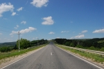 Drumul M1 Leuseni-Chisinau linga satul Iurceni