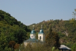 Manastirea Saharna, Vedere de la Rastignire