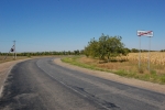 Drumul R30 Iesirea din satul Grigorievca