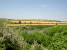Lacul de pe drumul M21 Cricova - Chisinau