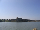 Cetatea Alba vedere de pe lac