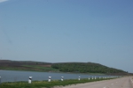 Drumul M14 lacul de la Glingeni