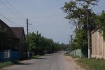 Drumul principal din sat