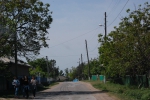 Drumul R57 prin satul Calenesti