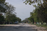 Drumul R57 prin sat