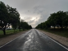 Drumul R34 dupa ploaie