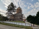 Biserică în reconstrucție din satul Dumești