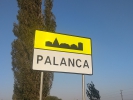 Indicator intrare in localitatea Palanca 