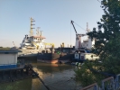 Vapoare Ancorate in Portul Galati