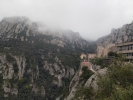 Constructii pe muntele Montserrat