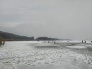 Pescarii pe gheață la Ghidighici