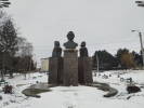 Monument lui Mihai Eminescu la Trușeni