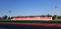 Stadion în construcție la Comrat