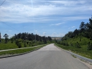 La intrarea in satul Lapusna