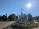Crucea la intrarea in satul Voinescu